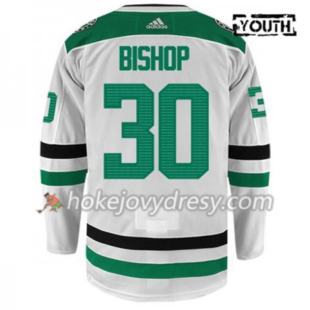 Dětské Hokejový Dres Dallas Stars BEN BISHOP 30 Adidas Bílá Authentic